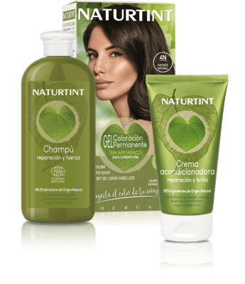 Tintura 4N + Champú + Acondicionador1