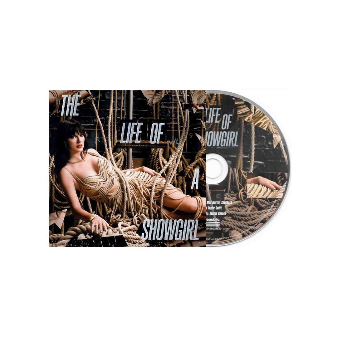 Taylor Swift - The Life Of A Showgirl [CD] (So Glamorous Cabaret