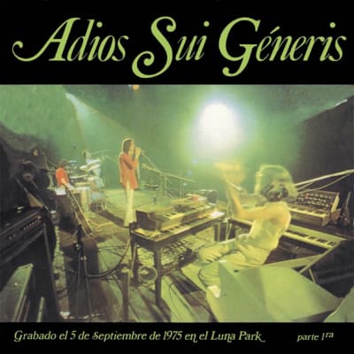 Sui Generis - Adios Sui Generis, Parte 1ra [LP]