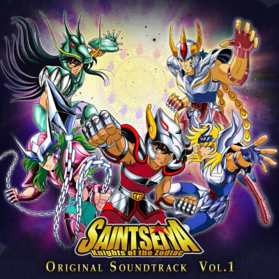 Seiji Yokoyama - Saint Seiya Vol. 1 (OST) [LP] (Cosmic Blue Vinyl)