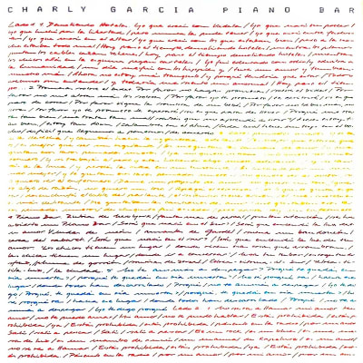 Charly Garcia - Piano Bar [LP]1