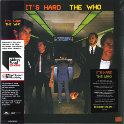 The Who - I's Hard [2LP] (Orange & Yellow Vinyl, Half-Speed, 40th Ann, RSD)1