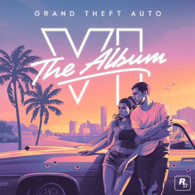 Various Artists - Grand Theft Auto VI: The Album [2LP] (Marble Pink And Blue Vinyl)1