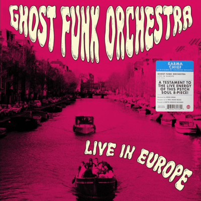 Ghost Funk Orchestra - Live In Europe [LP] (Fuchsia Swirl Vinyl)1