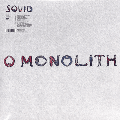 Squid - O Monolith [LP] (Transparent Blue Vinyl)1