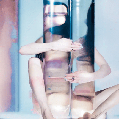 Poppy - Empty Hands [LP] (Pink In Ice Blue with Pink + Blue Splatter Vinyl)1