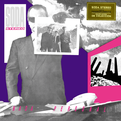Soda Stereo - Nada Personal [LP] (Clear Transparent Vinyl)1