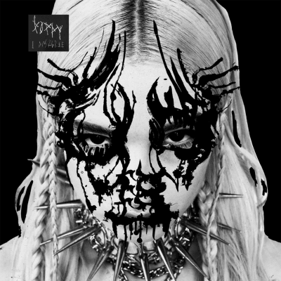 Poppy - I Disagree [LP] (Clear With Red Splatter Vinyl)1