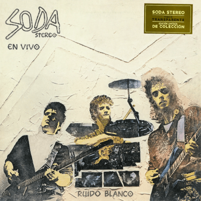Soda Stereo - Ruido Blanco [LP] (Clear Transparent Vinyl)1