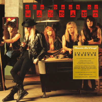 Warrant - The Best Of Warrant [2LP] (Silver & Black Marble Vinyl, Music On Vinyl)1