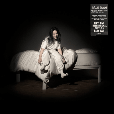 Billie Eilish - WHEN WE ALL GO TO SLEEP, WHERE DO WE GO? [LP] (Crystal Blue Vinyl)