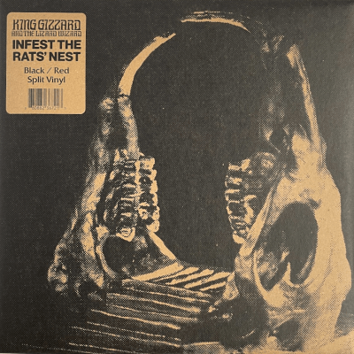 King Gizzard & The Lizard Wizard - Infest The Rats' Nest [LP] (Red & Black Vinyl)1