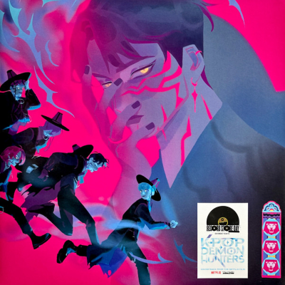 Various Artists - Kpop Demon Hunters (OST, SAJA BOYS Edition) [LP] (Black Transparent With Blue & Purple Splatter Vinyl, RSD)
