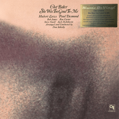 Chet Baker - She Was Too Good To Me [LP] (Crystal Clear Vinyl, Music On Vinyl)1