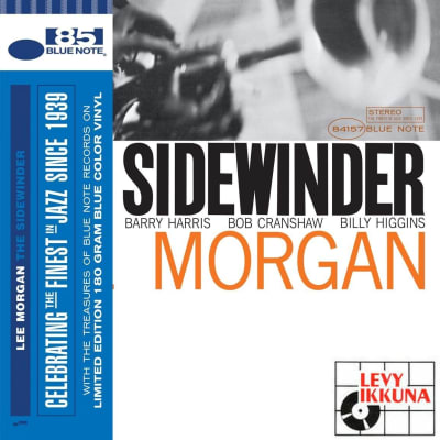 Lee Morgan - The Sidewinder [LP] (Blue Vinyl, HeavyWeight, Limited, Indie-Retail Exc)1