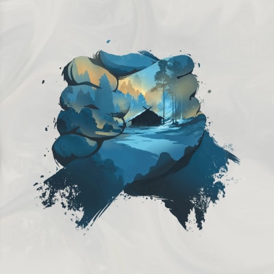 Bear McCreary - God Of War: Ragnarok (OST) [3LP] (Blue Smoke Vinyl, Lithographs, Insert)