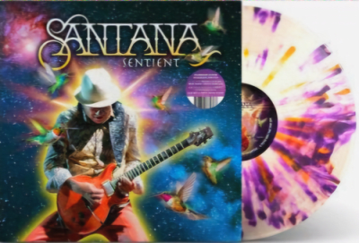 Santana - Sentient [LP] (Clear With Orange & Purple Splatter Vinyl, limited, indie-retail exclusive1