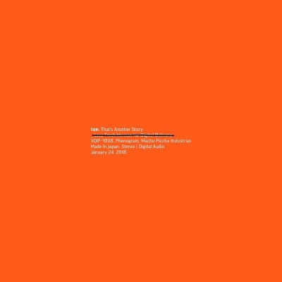 toe - That's Another Story [CD]