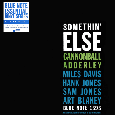 Cannonball Adderley - Somethin' Else [LP] (Blue Note Essential Vinyl Series)1