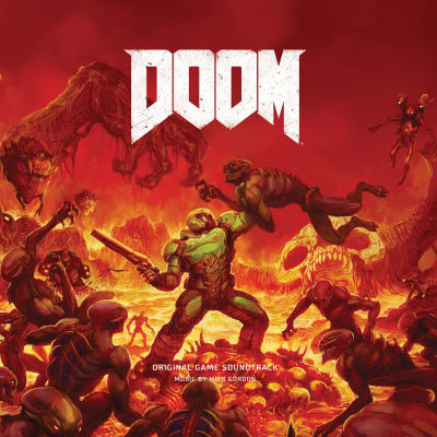 Mick Gordon - Doom (OST) [2LP] (Red Vinyl, HeavyWeight, Deluxe)1