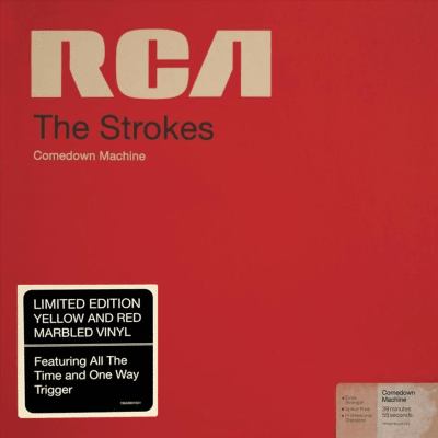 The Strokes - Comedown Machine [LP] (Yellow & Red Marbled Vinyl)