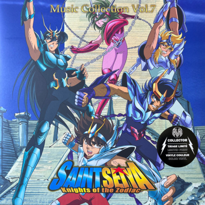Seiji Yokoyama - Saint Seiya Vol. 7 (OST) [LP] (Opaque Green Vinyl)1