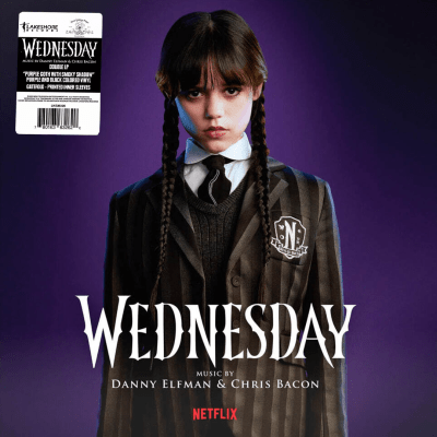 Danny Elfman - Wednesday  [LP] (Purple Goth With Smoky Shadow Vinyl)1