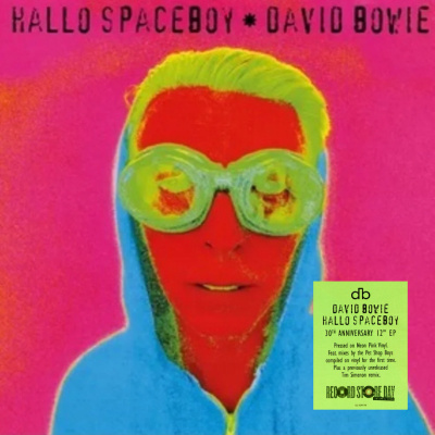 David Bowie - Hallo Spaceboy [MaxiSingle] (Fluro Pink Vinyl, RSD)1