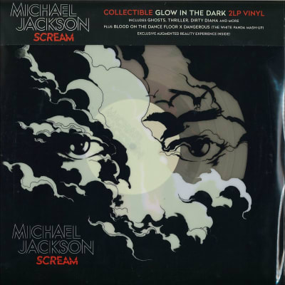 Michael Jackson - Scream [2LP] (Glow In The Dark And Blue Translucent With Luminous Splatter Vinyl)