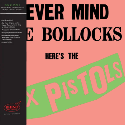 Sex Pistols - Never Mind the Bollocks Here's The Sex Pistols [LP] (Rhino High Fidelity)