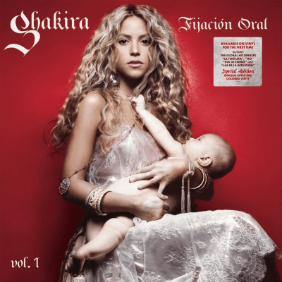 Shakira - Fijación Oral, Vol. 1 [LP] (Opaque Red Apple Vinyl, 20th Anniversary)
