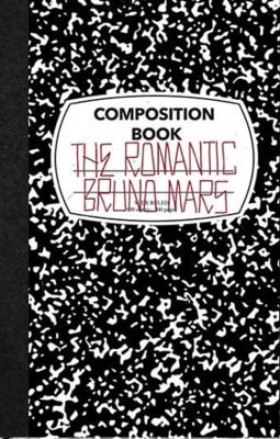 Bruno Mars - The Romantic [Cassette] ('Composition Notebook' Colored Shell)1