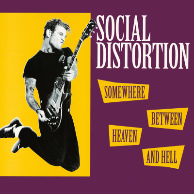 Social Distortion - Somewhere Between Heaven And Hell [LP] (Yellow Vinyl)