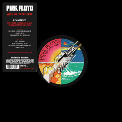 Pink Floyd - Wish You Were Here [LP] (HeavyWeight, Remastered)1