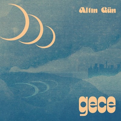 Altin Gun - Gece [LP] ('Summer Sky Wave' Colored Vinyl)1