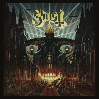 Ghost - Meliora Deluxe [2LP] (Neon Green Vinyl, 10th Ann, Limited)1