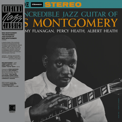 Wes Montgomery - The Incredible Jazz Guitar Of Wes Montgomery [LP] (HeavyWeight, Original Jazz Classic Series, Gatefold)