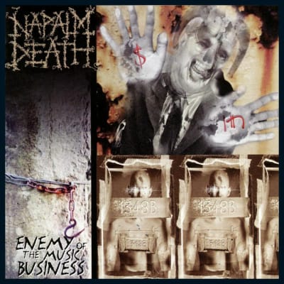 Napalm Death - Enemy Of The Music Business [LP] (Red Vinyl)1