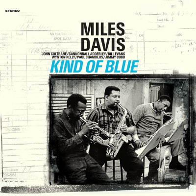 Miles Davis - Kind Of Blue [LP] (180 Gram. Solid Blue Colored Vinyl. limited. import)1