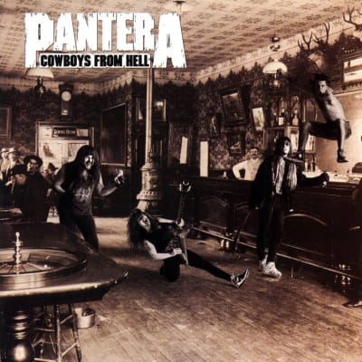 Pantera - Cowboys From Hell [LP] (Marbled White & Whiskey Brown Vinyl)