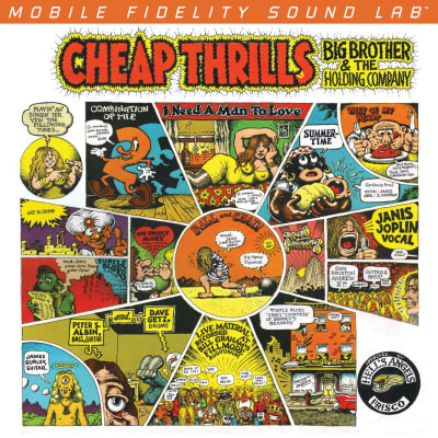 Big Brother & The Holding Company - Cheap Thrills [2LP] (45RPM Audiophile Vinyl, HeavyWeight, Limited, Numbered)