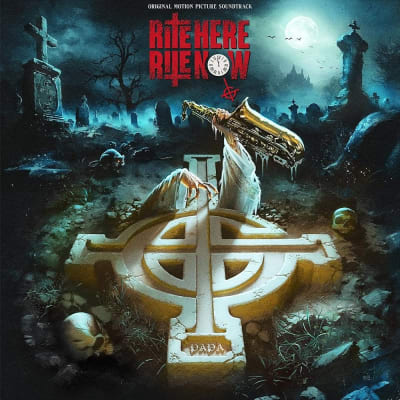 Ghost - Rite Here Rite Now (Soundtrack) [2LP] (Silver Vinyl, official movie poster, 16 page photo b1