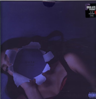 Olivia Rodrigo - Guts (Spilled) [2LP] (Red Marbled + Purple Marbled Vinyl, exclusive purple sleeve,1