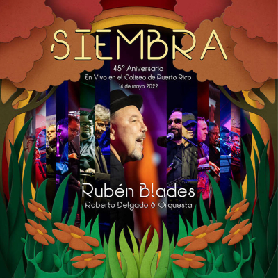 Ruben Blades/Roberto Delgado & Orquesta - Siembra: 45 Aniversario: En Vivo En El [2LP] (gatefold)1