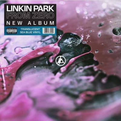 Linkin Park - From Zero [LP] (Translucent Sea Blue Vinyl)1