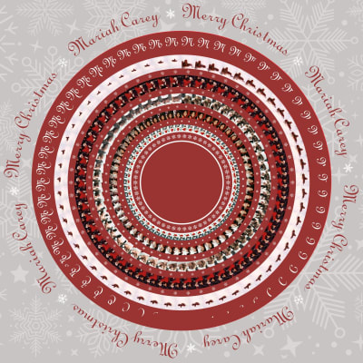 Mariah Carey - Merry Christmas [LP] (Zoetrope Vinyl, 30th Ann, Limited)1