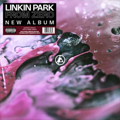 Linkin Park - From Zero [LP] (Translucent Magenta Vinyl, poster, gatefold, limited, indie-retail ex1