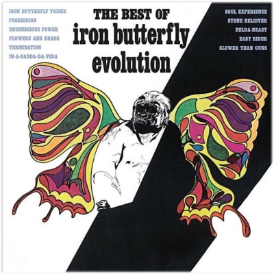 Iron Butterfly - The Best Of Iron Butterfly: Evolution [LP] (Audiophile Vinyl, Metallic Silver, HeavyWeight)1