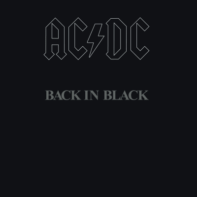 AC/DC - Back In Black [LP] (180 Gram. limited. import)1