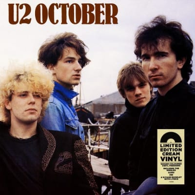 U2 - October [LP] (Cream Colored Vinyl, Limited)